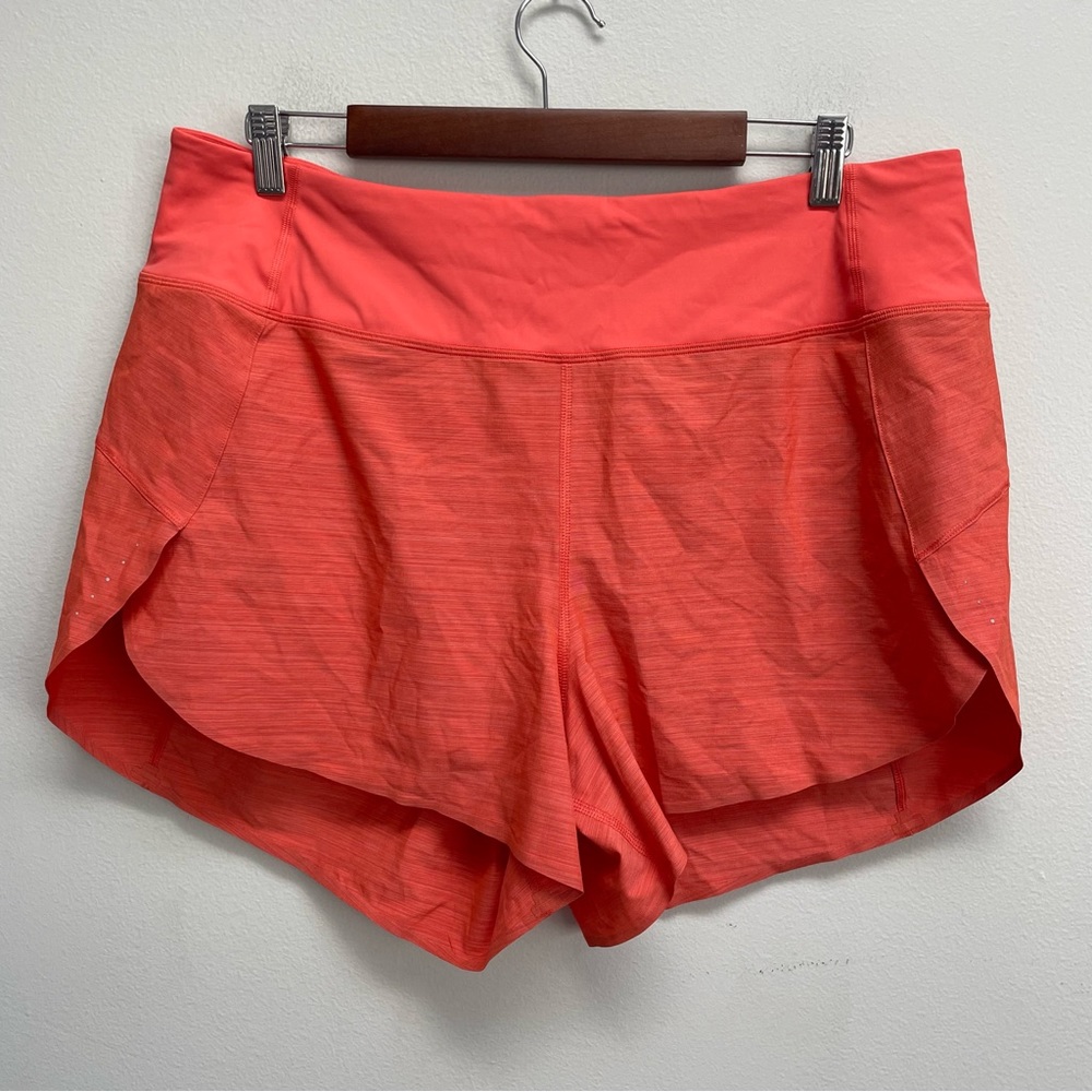 Athleta shorts run with textured 3.5 lined athletic size 1XL